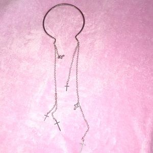 Cross chain necklace
